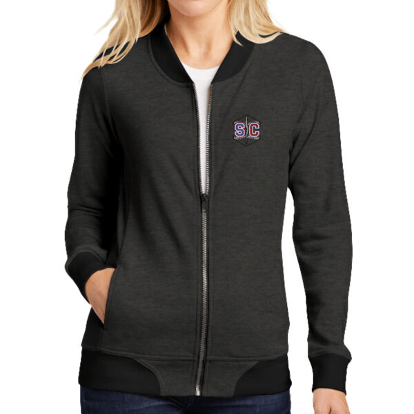 Schuyler Base/Softball - Ladies Lightweight French Terry Bomber Thumbnail