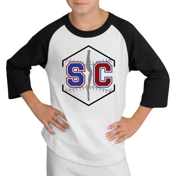 Schuyler Base/Softball - Youth Colorblock Raglan Jersey Thumbnail
