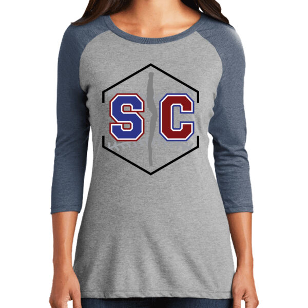 Schuyler Base/Softball - Women's Perfect Tri ® 3/4 Sleeve Raglan Thumbnail