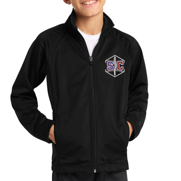 Schuyler Base/Softball - Youth Tricot Track Jacket Thumbnail