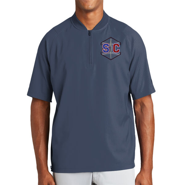Schuyler Base/Softball - Cage Short Sleeve 1/4 Zip Jacket Thumbnail