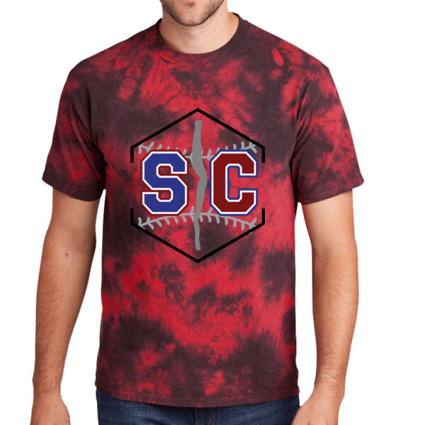 Schuyler Base/Softball - Crystal Tie Dye Tee Thumbnail