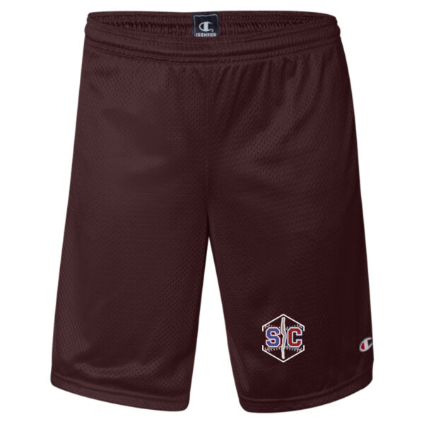 Schuyler County Youth Baseball and Softball - Polyester Mesh 9" Shorts with Pockets Thumbnail