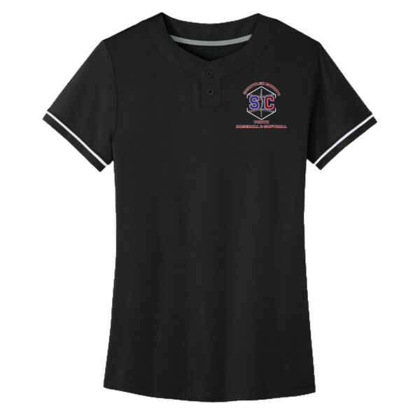 Schuyler Base/Softball - Women's Select 2 Button Softball Jersey Thumbnail
