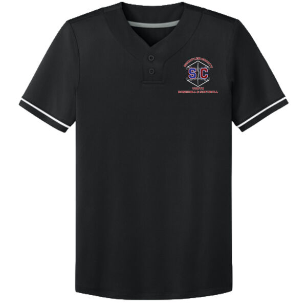Schuyler Base/Softball - Youth Select 2 Button Baseball Jersey Thumbnail